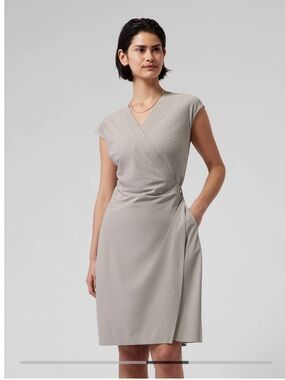 Athleta Newport Wrap Dress